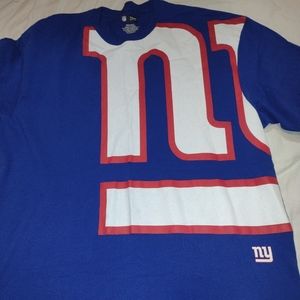 NY NFL apparel Giants men's blue t-shirt XXL